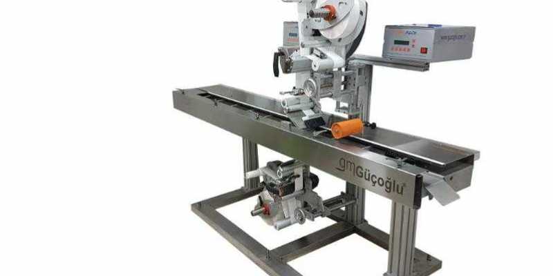 Askerli Zincirli Tip Alt Üst Yüzey Etiketleme Makinesi GMT-2 LABEL X 140/250/350